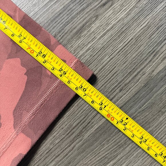 Lululemon Women's Align Crop *21" Leggings - Red Camo - Picture 6 of 7